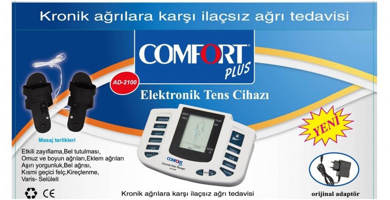 Comfort Plus AD-2100 Tens Cihazı Fizik Tedavi Cihazı