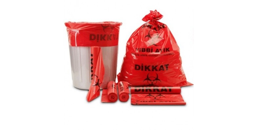 55x60 Tıbbi Atık Poşeti